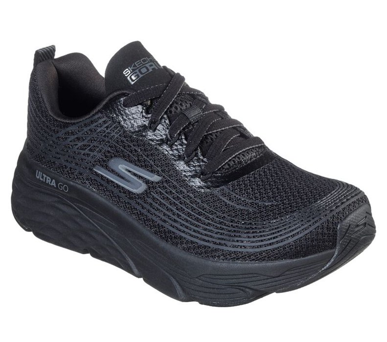 Skechers Dam Svarta Snörskor - Max Cushioning Elite - Sverige (TVJPG-9481)